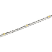 Mabina Bracciale regolabile con catena groumette e viti 534080